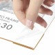 Рамка 21х30 см небьющаяся, КОМПЛЕКТ 3 шт., багет 29 мм, МДФ, BRAUBERG 'Basic', черная, 391261