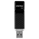 Флеш-диск 64 GB SMARTBUY Quartz USB 2.0, черный, SB64GBQZ-K