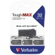 Флеш-диск 32 GB VERBATIM ToughMAX, USB 2.0, черный, 49331
