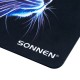 Коврик для мыши SONNEN 'NEON CAT' резина + ткань, 250х200х2 мм, 513956