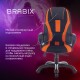 Кресло компьютерное BRABIX PREMIUM 'Rapid GM-102', экокожа/ткань, черно/оранжевое, 532420, GM-102_532420