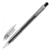 Ручка стираемая гелевая CROWN 'Erasable Jell', ЧЕРНАЯ, узел 0,5 мм, линия письма 0,34 мм, EG028