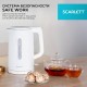 Чайник SCARLETT SC-EK21S31, 1,5 л, 2200 Вт, закрытый нагревательный элемент, двойные стенки, белый