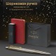 Ручка шариковая PARKER 'Jotter Core Stainless Steel GT', ежедневник А5 красный, пакет, 880888