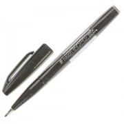Ручка-кисть PENTEL (Япония) 'Brush Sign Pen', линия письма 0,5-2 мм, черная, SES15C-A