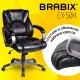 Кресло офисное BRABIX 'Eldorado EX-504', экокожа, черное, 530874