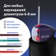 Точилка электрическая BRAUBERG 'Delta', питание от 4 батареек АА, спиралевидное лезвие, 228421