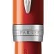Ручка перьевая PARKER 'Duofold Classic Centennial Big Red Vintage CT', корпус красный, палладиевые детали, черная, 1931375