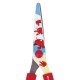 Ножницы BRAUBERG 'Kid Series', 130 мм, с цветной печатью 'Крабы', красные, 232270