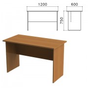 Стол письменный 'Монолит', 1200х600х750 мм, цвет орех гварнери, СМ21.3