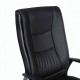 Кресло офисное BRABIX 'Forward EX-570', хром, экокожа, черное, 531837