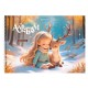 Альбомы для рисования ДЭК, А4, 40 л., КОМПЛЕКТ 2 шт., гребень, обложка картон, BRAUBERG, 200х290 мм, 'Душа леса', 107743
