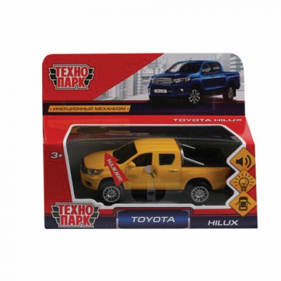 Машина металлическая 'TOYOTA HILUX', 12 см, инерционная, ТЕХНОПАРК, FY6118-SL