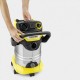 Пылесос хозяйственный KARCHER WD 6 PS, мусоросборник 30 л, мощность 1300 Вт, желтый, 1.628-360.0