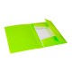 Папка на резинках BRAUBERG 'Neon', неоновая, зеленая, до 300 листов, 0,5 мм, 227460