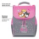 Ранец ПИФАГОР BASIC, 1 отделение, 3 кармана, эргономичная спинка, 'Лучшая команда', 35х28х18 см, 272050