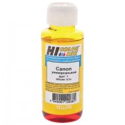 Чернила HI-COLOR для CANON универсальные, желтые, 0,1 л, водные, 150701093U