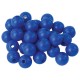 Бусины для творчества 'Шарики', 8 мм, 30 грамм, бирюзовые, светло-голубые, голубые, ОСТРОВ СОКРОВИЩ, 661236