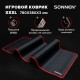 Коврик для мыши и клавиатуры большой SONNEN 'CYBER OUTLAW 2.0' 780х380х3 мм, черный, 513960