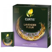 Чай CURTIS 'Lavender Fleur' зеленый c лавандой, лепестками роз, 100 пакетиков в конве, 102560