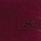 Ежедневник датированный 2021 А5 (138х213 мм) BRAUBERG 'Imperial', кожзам, бордовый, 111371