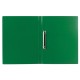 Папка на 2 кольцах BRAUBERG 'Office', 25 мм, зеленая, до 170 листов, 0,5 мм, 227497