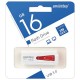 Флеш-диск 16 GB SMARTBUY Iron USB 3.0, белый/красный, SB16GBIR-W3