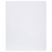 Тетрадь А5 48 л., HATBER, скоба, клетка, Soft-touch ламинация, SoloMatte 'Арктический белый', 092716, 48Т5лВ1