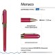Ручка шариковая BRUNO VISCONTI 'MONACO PEARL', СИНЯЯ, пурпурный корпус, линия 0,4 мм, 20-0125/83
