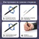 Ручка шариковая GALANT 'Arrow Chrome', корпус серебристый, ежедневник недатированный, А5, синий, пакет, 880903