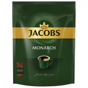 Кофе растворимый JACOBS 'Monarch', сублимированный, 150 г, мягкая упаковка, 8052013
