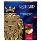 Чай RICHARD 'Royal Garden Bouquet' черный с яблоком и мятой, 100 пакетиков по 1,7 г, 102737