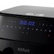 Аэрогриль KITFORT КТ-2250, 1750 Вт, 2х4,5 л, 12 программ, таймер, сенсорное управление, черный