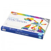 Пластилин классический ГАММА 'Классический', 16 цветов, 320 г, со стеком, картонная упаковка, 281034