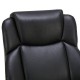 Кресло офисное BRABIX PREMIUM 'Favorite EX-577', пружинный блок, рециклированная кожа, черное, 531934