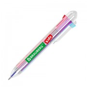 Ручка многоцветная шариковая автоматическая 8 ЦВЕТОВ, стандартный узел 0,7 мм, на блистере, BRAUBERG KIDS, 143938