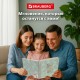 Фотоальбом BRAUBERG 'Папоротник' на 200 фото 10х15 см, твердая обложка, термосварка, 391171
