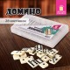 Игра настольная 'ДОМИНО', пластиковый кейс, 17х10 см, ЗОЛОТАЯ СКАЗКА, 662296
