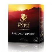 Чай ПРИНЦЕССА НУРИ 'Высокогорный' черный, 100 пакетиков по 2 г, 0201-18-А6