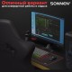 Коврик компьютерный для мыши и клавиатуры большой SONNEN 'BLACK TITAN XL', 800x300x3 мм, черный, 513615