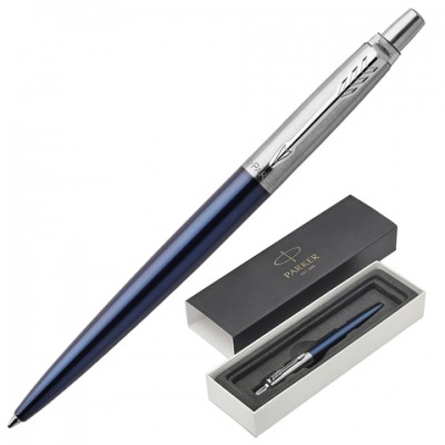 Ручка шариковая PARKER 'Jotter Core Royal Blue CT', корпус синий, хромированные детали, синяя, 1953186