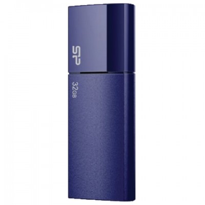 Флеш-диск 32 GB SILICON POWER Ultima U05 USB 2.0, синий, SP32GBUF2U05V1D