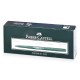Ручка капиллярная (линер) FABER-CASTELL 'Finepen 1511', СИНЯЯ, корпус темно-зеленый, линия письма 0,4 мм, 151151
