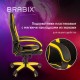 Кресло компьютерное BRABIX 'Blaze GM-162', TW/экокожа, черное/желтое, 532579, 7083507