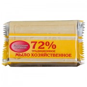 Мыло хозяйственное 72%, 200 г (Меридиан) 'Традиционное', в упаковке, МИНПРОМТОРГ