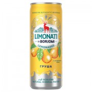 Напиток ГАЗИРОВАННЫЙ BORJOMI 'Груша' 0,33 л, Грузия, BR000147