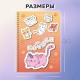Стикербук РАСКРАСЬ И НАКЛЕЙ А5, 16 листов, 120 стикеров, на гребне, BRAUBERG, 'Котики', 666048