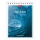 Блокнот МАЛЫЙ ФОРМАТ А6, 40 л., гребень, картон, клетка, HATBER, 'Аквалайф', 080473, 40Б6В1гр