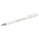 Ручка гелевая BRAUBERG 'White Pastel', БЕЛАЯ, корпус прозрачный, узел 1 мм, линия письма 0,5 мм, 143417