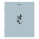 Тетради ДЭК А5 48 л. КОМПЛЕКТ 5 шт. BRAUBERG скоба, клетка, матовая ламинация, 'Однотонный_Пастель_2', 404924
